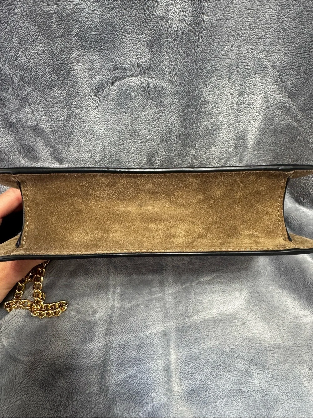 Tory Burch Two-Tone color block convertible shoulder bag